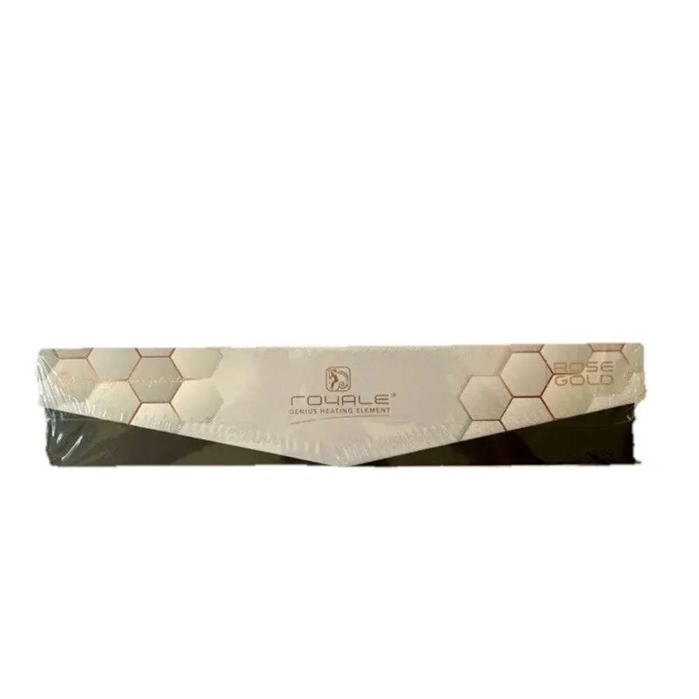 Royale Gladiator Professional Hair Straightener Cool Tip Rose Gold NIB Sealed